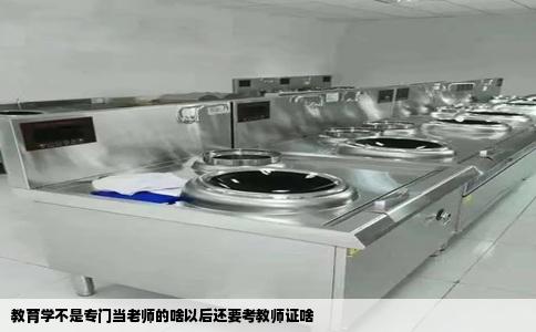 教育学不是专门当老师的啥以后还要考教师证啥