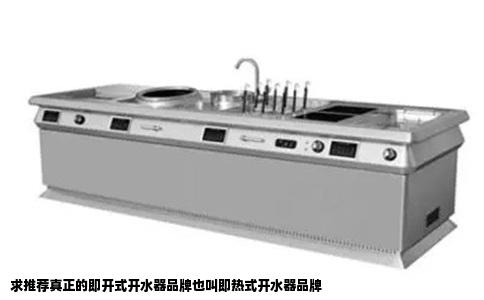 求推荐真正的即开式开水器品牌也叫即热式开水器品牌