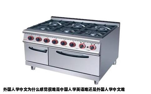 外国人学中文为什么感觉很难是中国人学英语难还是外国人学中文难