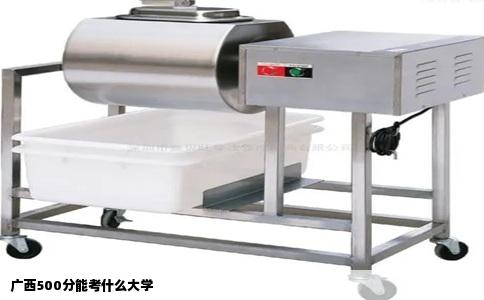广西500分能考什么大学