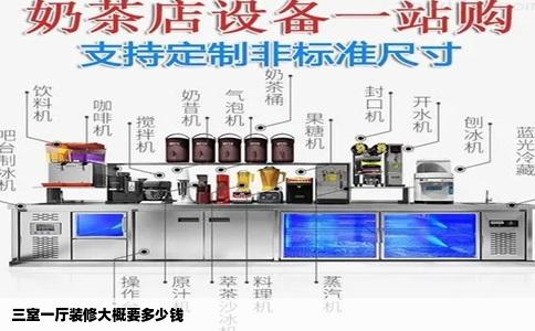 三室一厅装修大概要多少钱