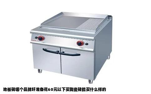 地板砖哪个品牌好准备花60元以下买陶瓷砖能买什么样的