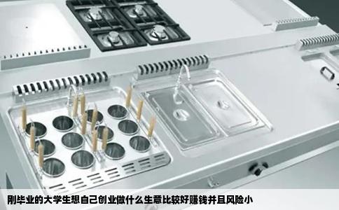 刚毕业的大学生想自己创业做什么生意比较好赚钱并且风险小