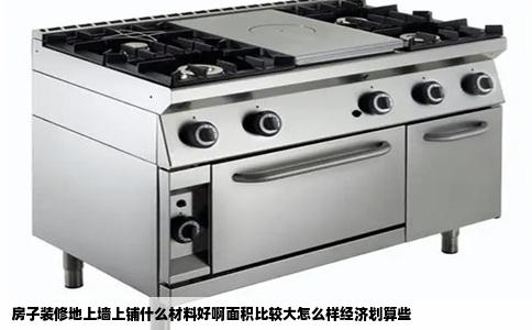 房子装修地上墙上铺什么材料好啊面积比较大怎么样经济划算些