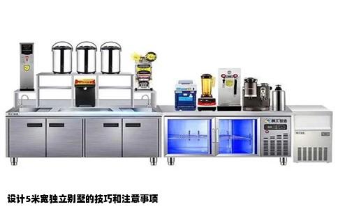 设计5米宽独立别墅的技巧和注意事项