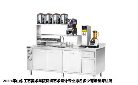 2011年山东工艺美术学院环境艺术设计专业排名多少有希望考进呀
