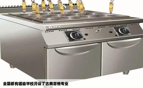 全国都有哪些学校开设了古典吉他专业