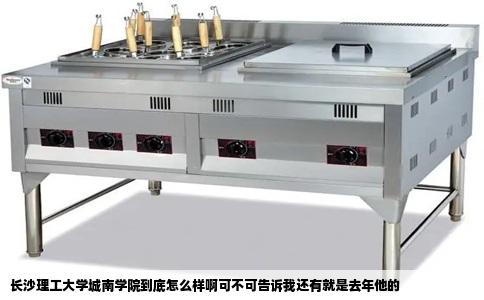 长沙理工大学城南学院到底怎么样啊可不可告诉我还有就是去年他的