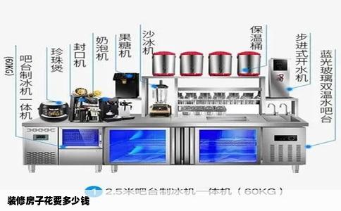 装修房子花费多少钱