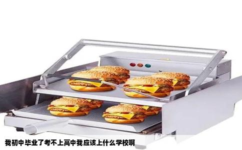 我初中毕业了考不上高中我应该上什么学校啊