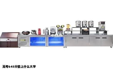 高考645分能上什么大学