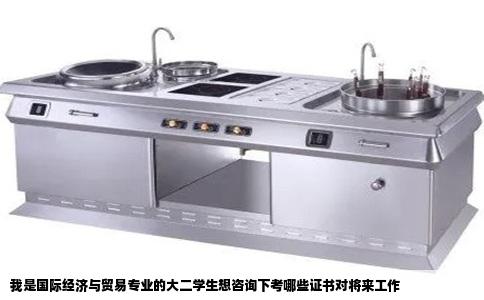 我是国际经济与贸易专业的大二学生想咨询下考哪些证书对将来工作