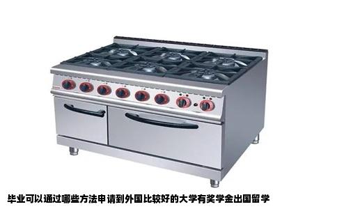 毕业可以通过哪些方法申请到外国比较好的大学有奖学金出国留学