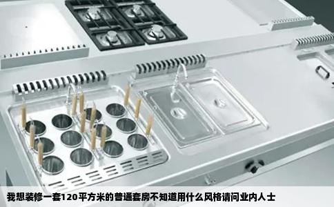 我想装修一套120平方米的普通套房不知道用什么风格请问业内人士