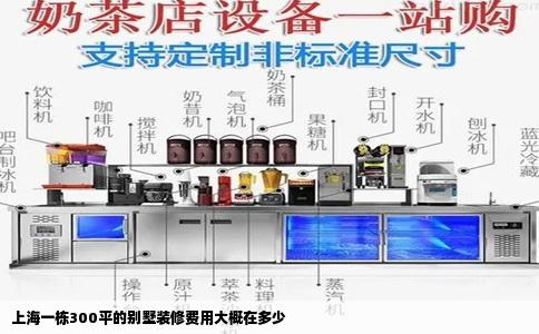 上海一栋300平的别墅装修费用大概在多少