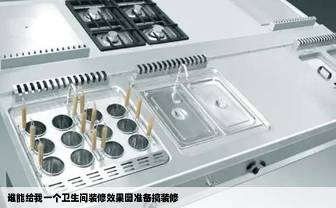 谁能给我一个卫生间装修效果图准备搞装修