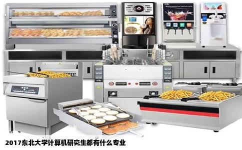 2017东北大学计算机研究生都有什么专业