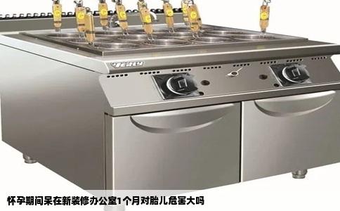 怀孕期间呆在新装修办公室1个月对胎儿危害大吗