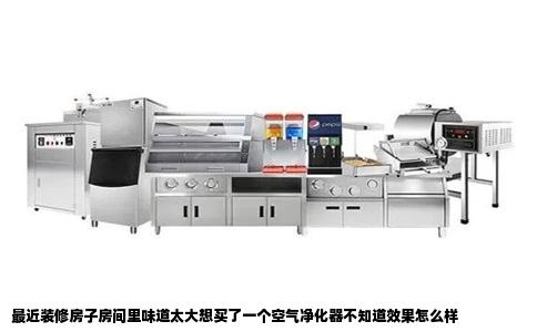 最近装修房子房间里味道太大想买了一个空气净化器不知道效果怎么样