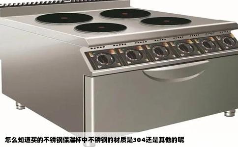 怎么知道买的不锈钢保温杯中不锈钢的材质是304还是其他的呢