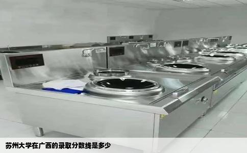 苏州大学在广西的录取分数线是多少