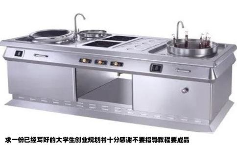 求一份已经写好的大学生创业规划书十分感谢不要指导教程要成品
