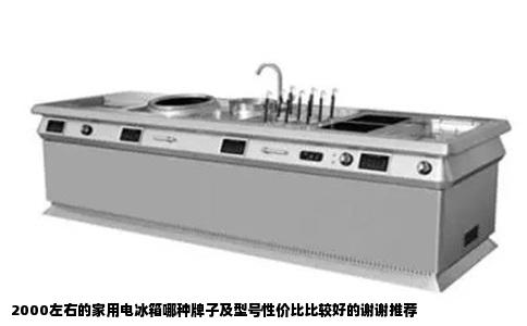 2000左右的家用电冰箱哪种牌子及型号性价比比较好的谢谢推荐