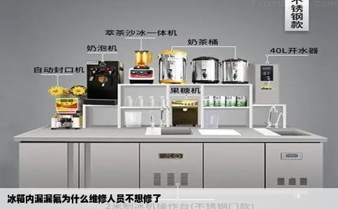 冰箱内漏漏氟为什么维修人员不想修了