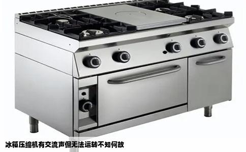 冰箱压缩机有交流声但无法运转不知何故