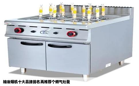 抽油烟机十大品牌排名再推荐个燃气灶我