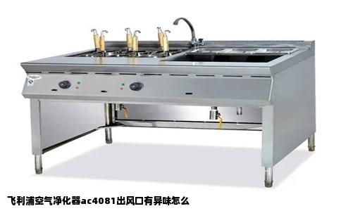 飞利浦空气净化器ac4081出风口有异味怎么