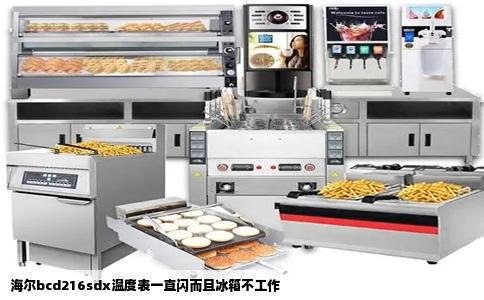 海尔bcd216sdx温度表一直闪而且冰箱不工作