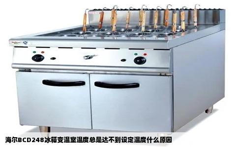 海尔BCD248冰箱变温室温度总是达不到设定温度什么原因