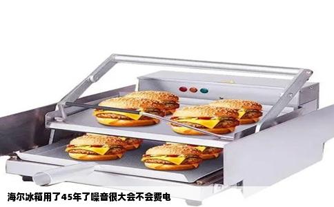 海尔冰箱用了45年了噪音很大会不会费电