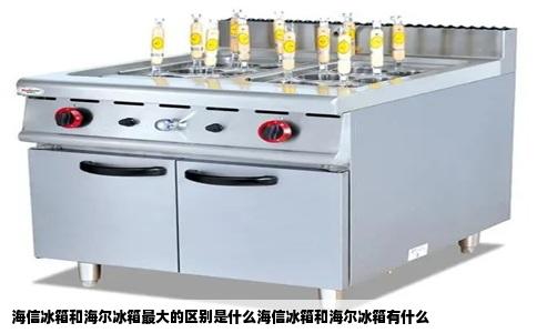海信冰箱和海尔冰箱最大的区别是什么海信冰箱和海尔冰箱有什么