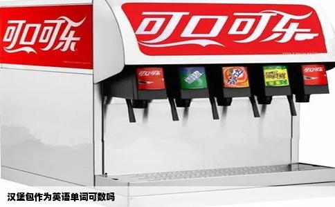 汉堡包作为英语单词可数吗