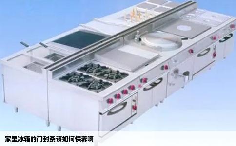家里冰箱的门封条该如何保养啊