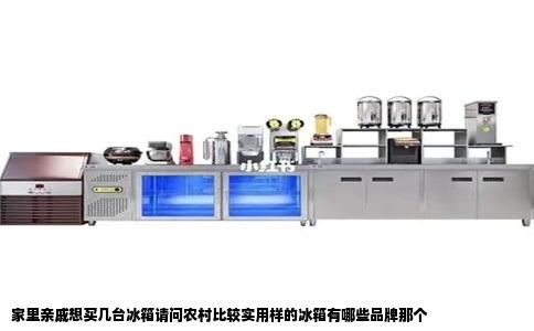 家里亲戚想买几台冰箱请问农村比较实用样的冰箱有哪些品牌那个