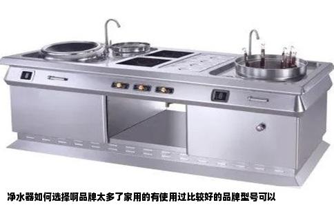 净水器如何选择啊品牌太多了家用的有使用过比较好的品牌型号可以