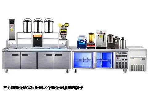 兰芳园奶茶感觉挺好喝这个奶茶是哪里的牌子