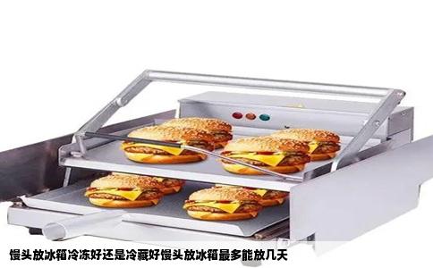 馒头放冰箱冷冻好还是冷藏好馒头放冰箱最多能放几天