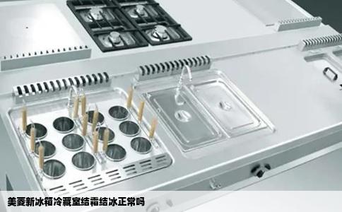 美菱新冰箱冷藏室结霜结冰正常吗