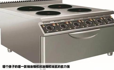 哪个牌子的哪一款抽油烟机抗油烟和油腻的能力强