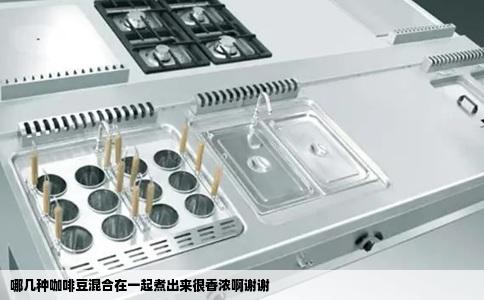 哪几种咖啡豆混合在一起煮出来很香浓啊谢谢