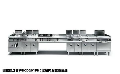 哪位修过容声BCD201FHC冰箱内漏故障请进