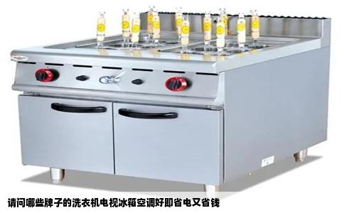 请问哪些牌子的洗衣机电视冰箱空调好即省电又省钱