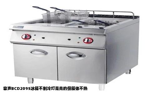 容声BCD209S冰箱不制冷灯是亮的但箱体不热