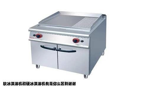 软冰淇淋机和硬冰淇淋机有是你么区别谢谢