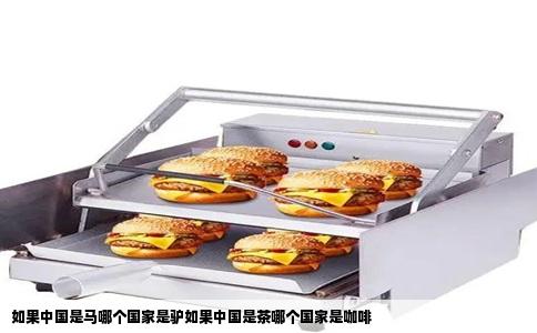 如果中国是马哪个国家是驴如果中国是茶哪个国家是咖啡