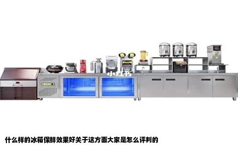 什么样的冰箱保鲜效果好关于这方面大家是怎么评判的